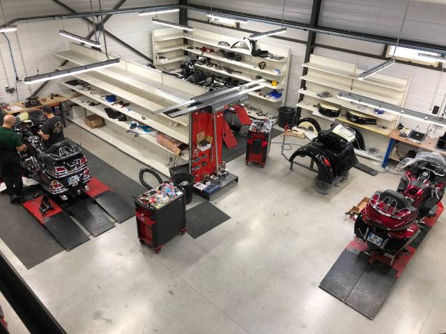 Atelier entretien Goldwing