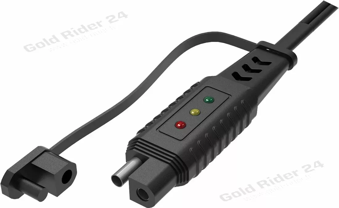 Cordon de charge de batterie avec indicateur de charge LED