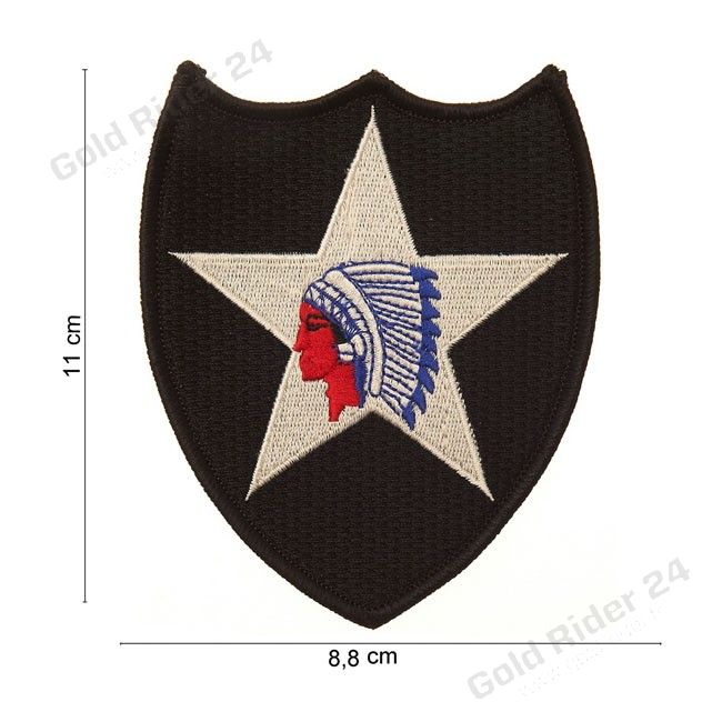 Ecusson "2nd Division d'infanterie"