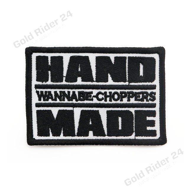Ecusson "Wannabe choppers-Hand Made "