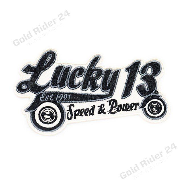 Ecusson "Lucky 13 - Lucky Speed "