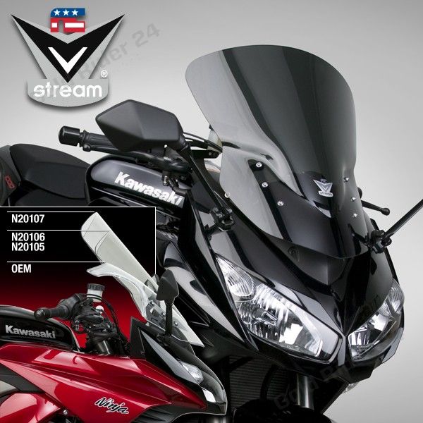 Pare-brise VStream  - Z1000SX Ninja 1000