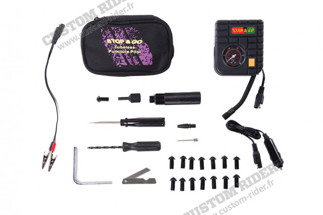 Kit de réparations avec pompe