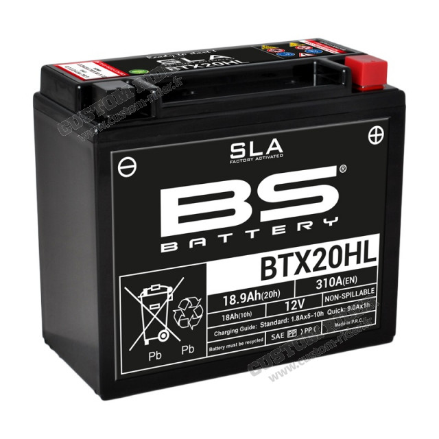 Batterie BTX20HL