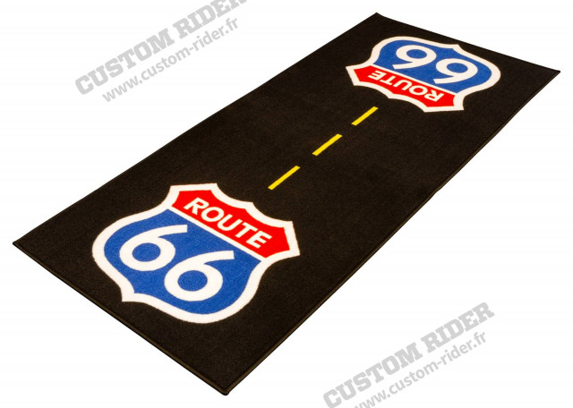 Tapis de décoration "Route 66"