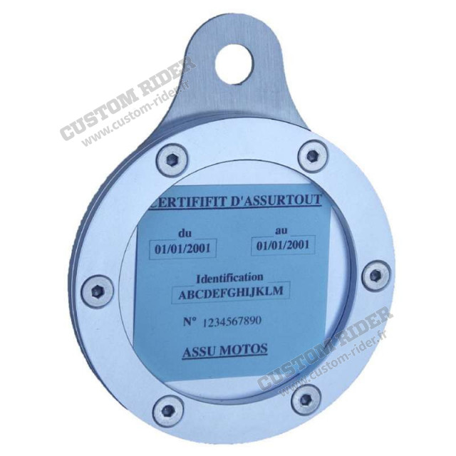 Porte vignette assurance