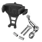 Support de guidon Constrictor, Gen 2, sup. chrome